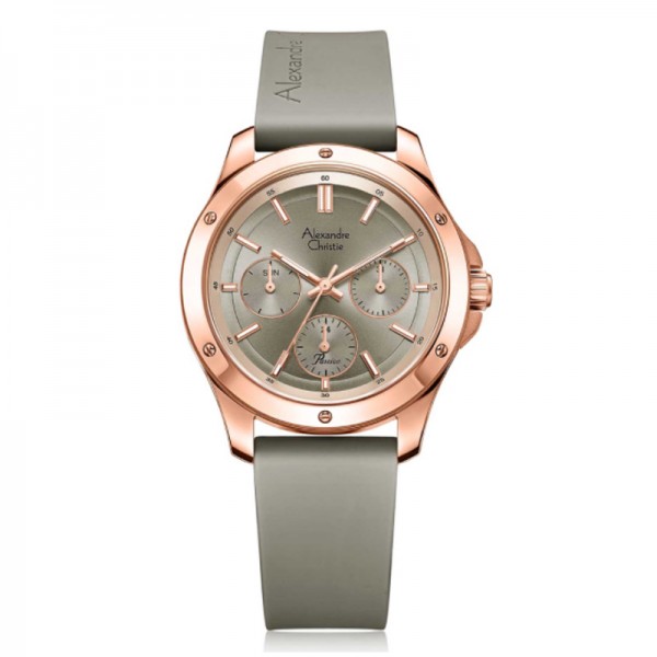 Alexandre Christie AC 2970 Rosegold Dark Grey BFRRGLG